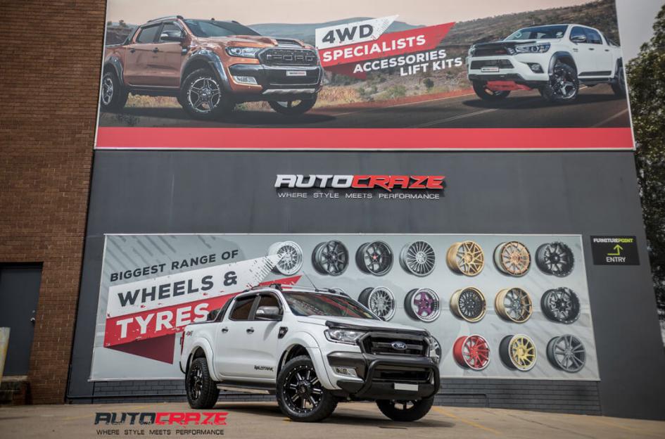 FORD RANGER MAMMOTH XD GLOSS BLACK MILLED